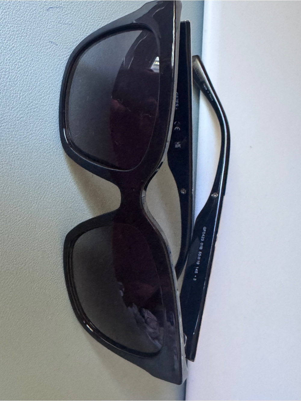Guess Black Women's Oversized Square Sunglasses